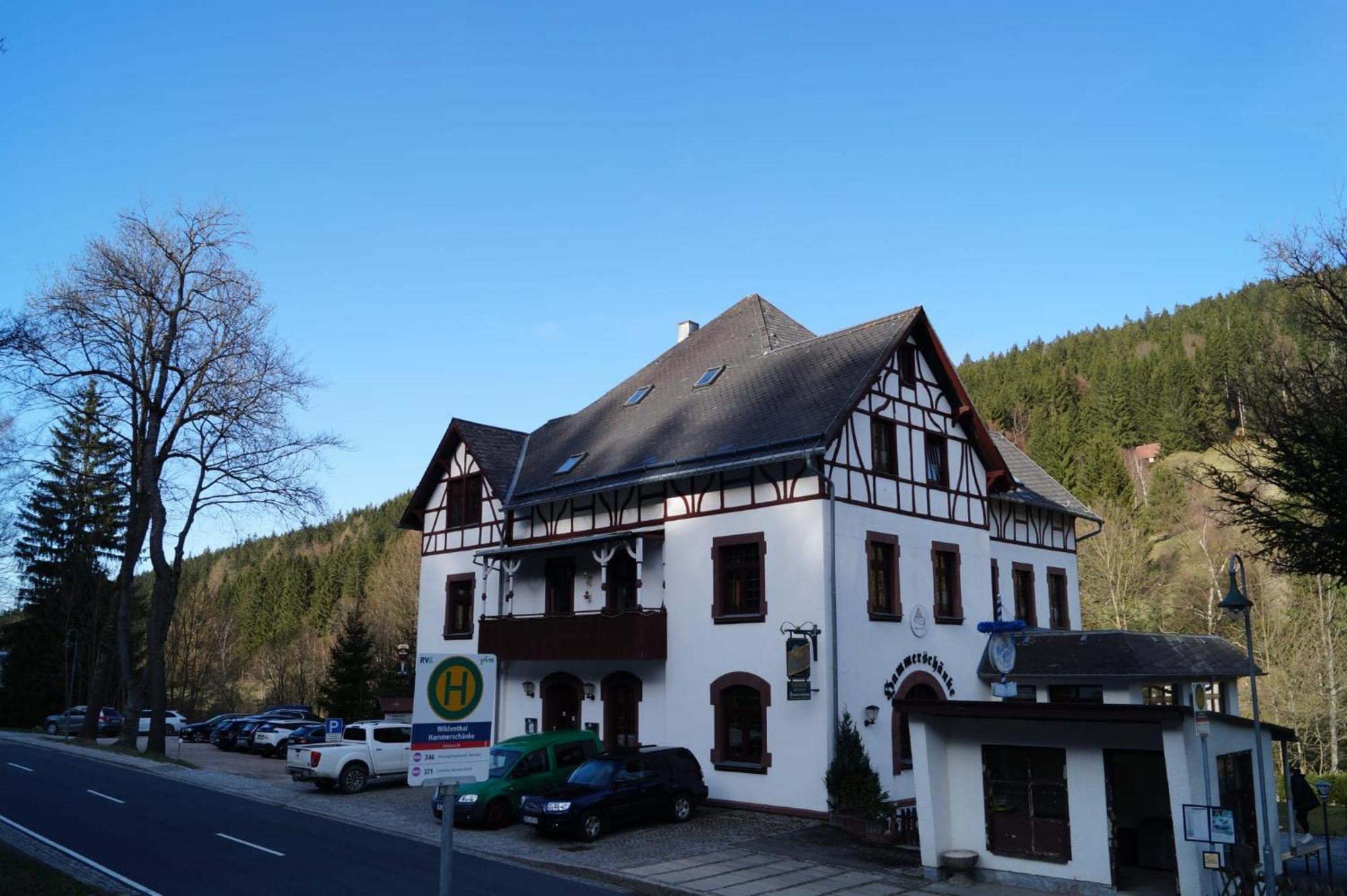 Gasthof Und Pension Hammerschaenke Wildenthal Zewnętrze zdjęcie
